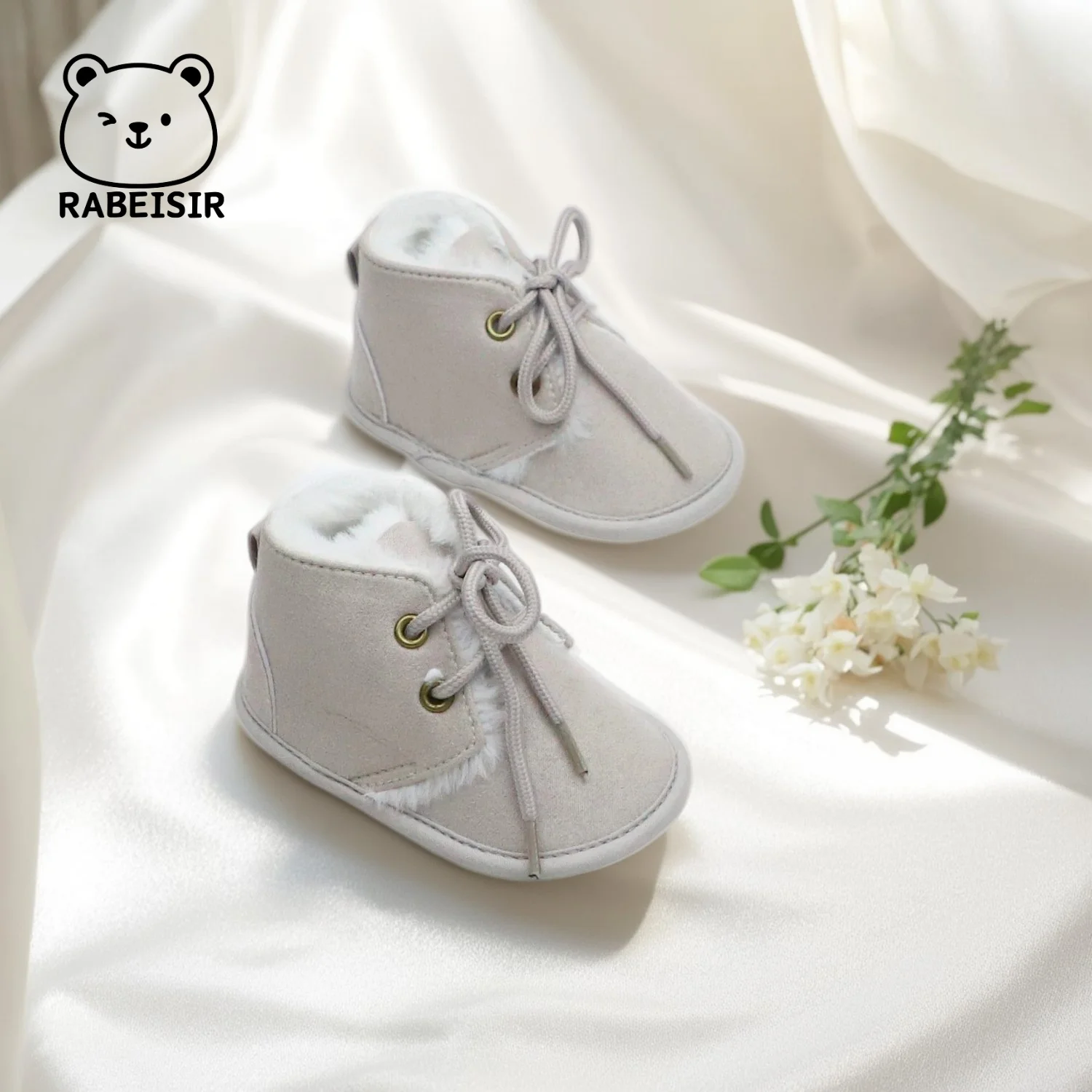

Infant Boots, Retro Classic Boots, Cotton Boots, Suitable for Parties and Outdoor Wear in Autumn and Winter