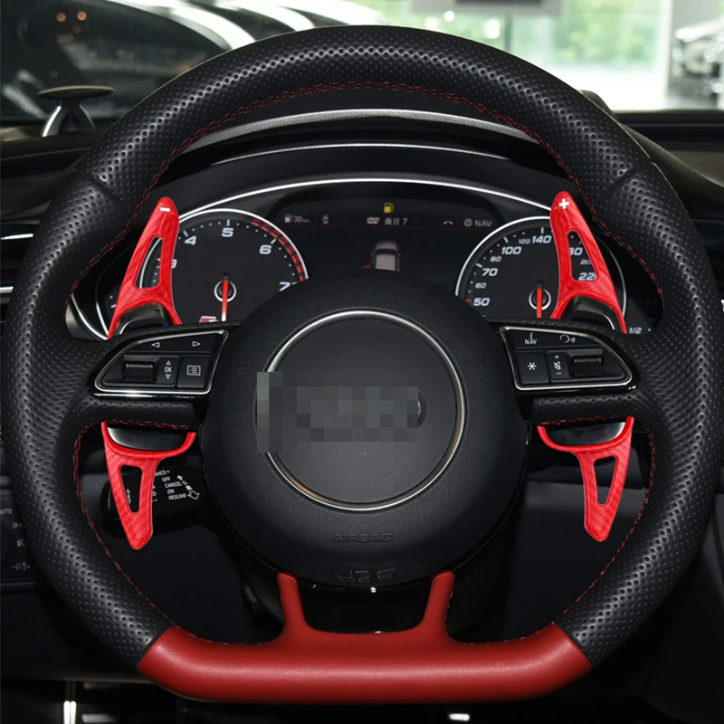 

Car Steering Wheel Shift Paddle Extension For Audi A5 coupe S3 cabriolet S5 RS3 RS6 Avant RS7 Sportback SQ5 Quattro Sline