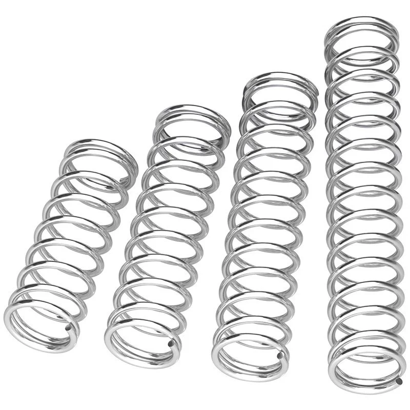 Resorte de compresión pequeño de acero inoxidable 304, WD0.6/0.7mm, OD3-12mm, L 5-50mm, para uso industrial/juguetes/máquinas expendedoras/proyectos de bricolaje
