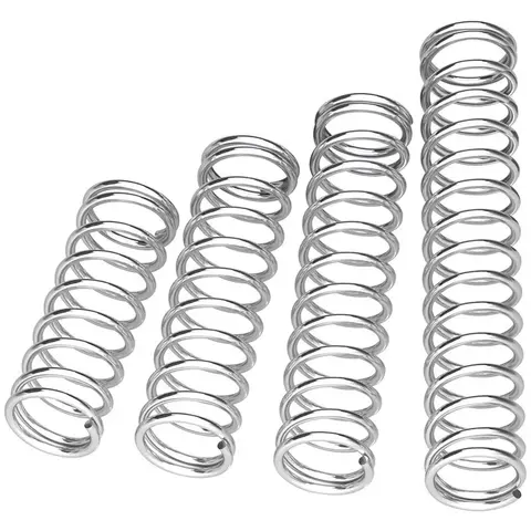WD0.6/0.7mm, OD3-12mm, L 5-50mm 304 stainless steel small compression spring, covering industrial/toy/vending machine/DIY fields
