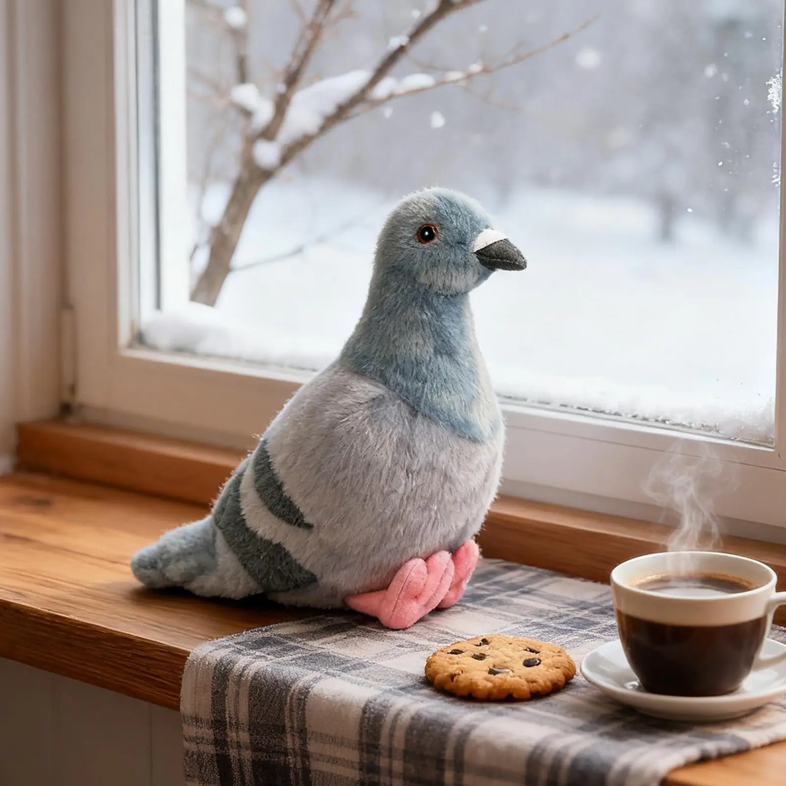 

Pigeon Toy Realistic Doll Toy Stuffed Animal Bird For Baby Kids Classroom Easter Halloween Christmas Birthday Bedroom Nursery