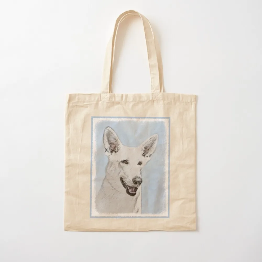 White Shepherd Tote Bag Large bags for women Candy bags Reusable bags