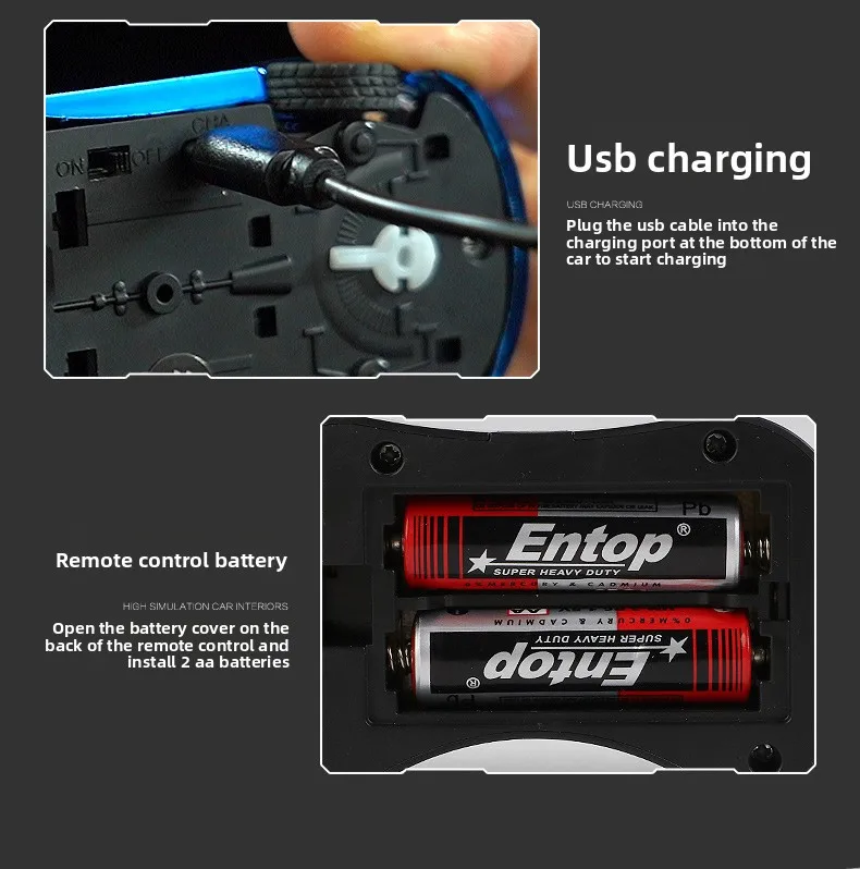 선물용 RC 레이싱 미니카 시뮬레이션 RC 자동차 1/43 스케일 RTR 2.4GHz 전동 모델 LED 라이트 라디오 RC 장난감 소년용