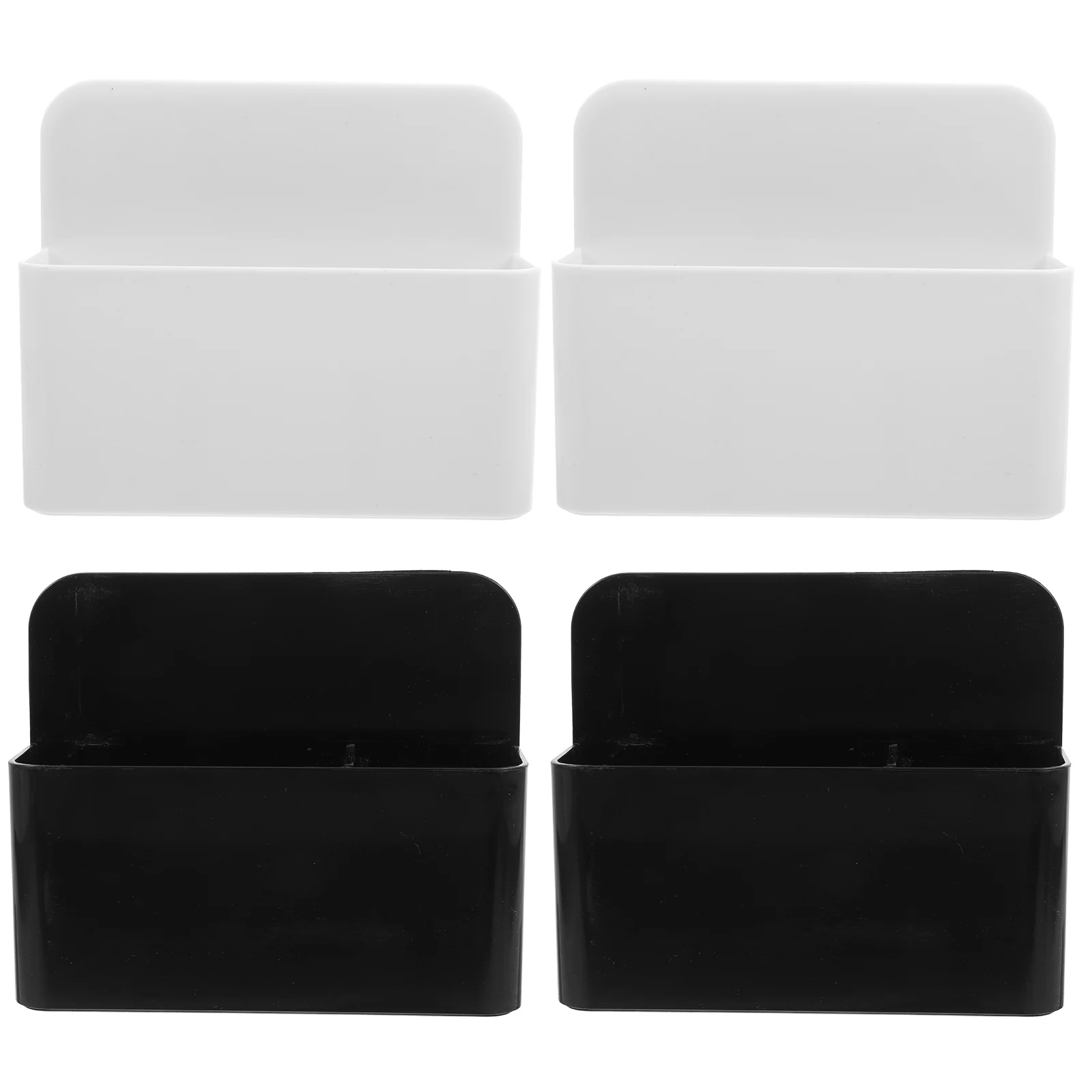 

4Pcs Magnetic Pen Holder Dry Erase Marker Organizer Wall Mount Fridge Locker Pencil Stationery Storage Pencil Holders