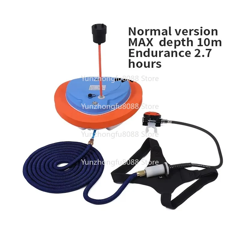 Portable Tankless Scuba Diving Air Compressor Waterproof Underwater Charging Snorkel Dive Gear for Easy Travel And Snorkeling