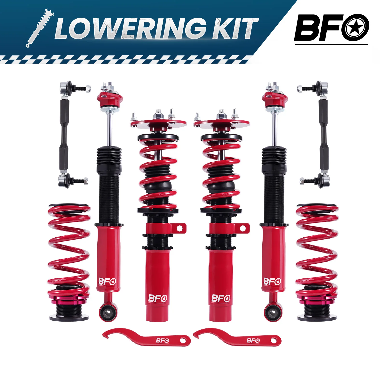 Coilover Suspension Lowering Kit For BMW Z4 E85 E86 03-08 Coil Spring Shock Strut