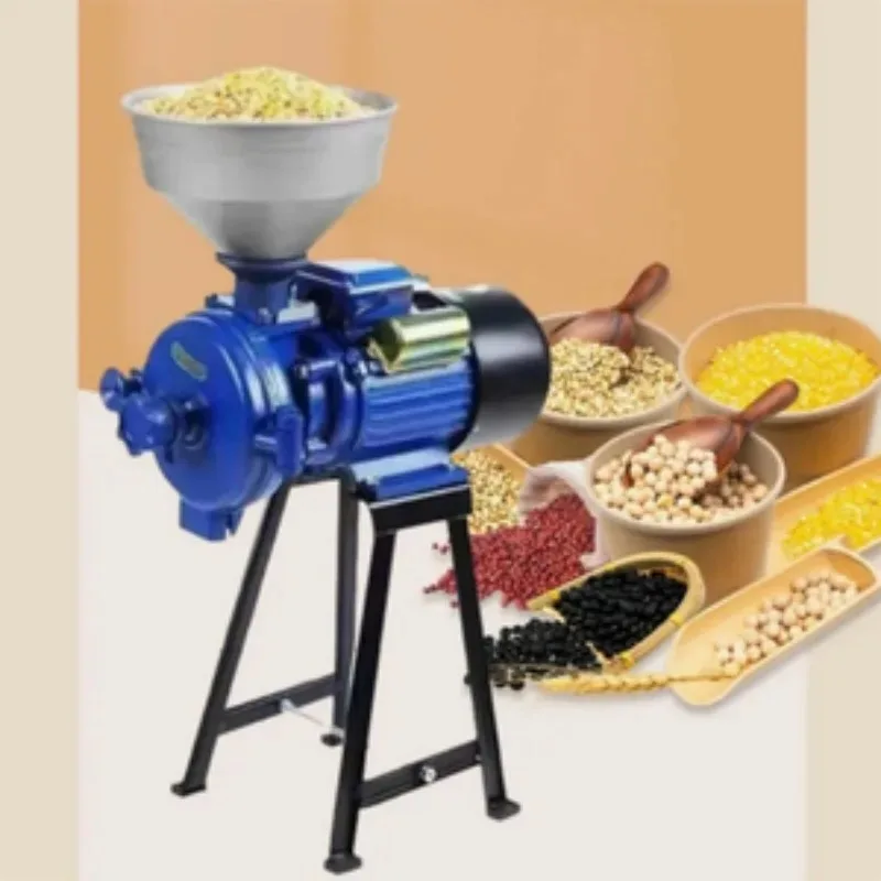 

【specialized】Mill electric corn crusher household grain powder hine dry and wet dual-purpose feed grinder