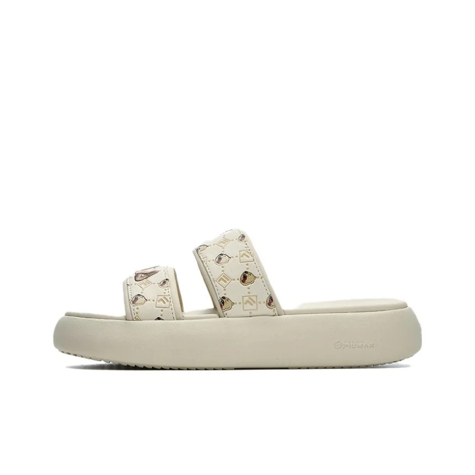 FILA DONUT Slide Slippers Women's Beige F12W321503FAG