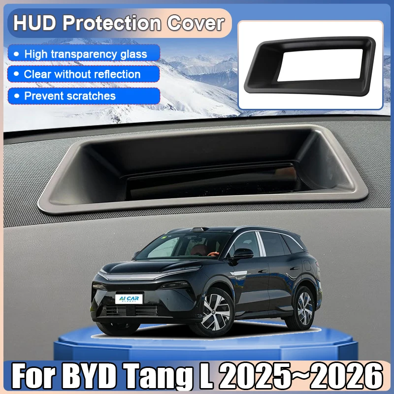 

Car HUD Protective Cover Suitable for BYD Tang L Accessories Sealion 8 2025 2026 Head Up Display Protect Accessory Modification