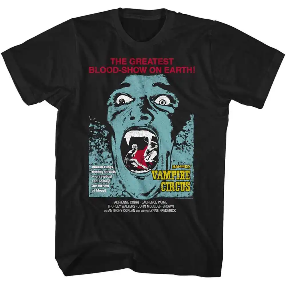 Hammer Horror  The Mummy's Shroud 1967 Retro Movie Graphic T-Shirt Cotton Men Women Streetwear Tee