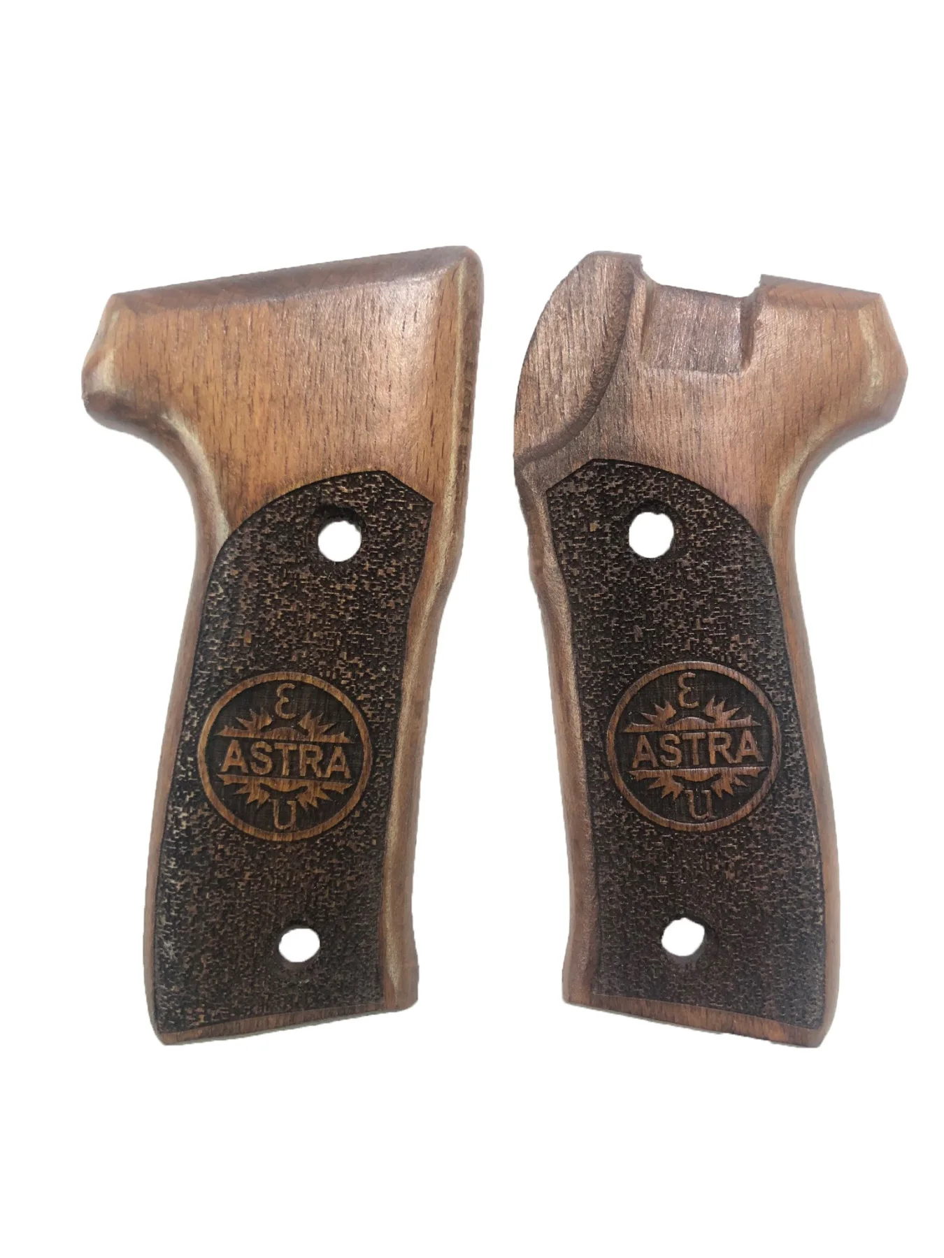 Astra Mod A90, Mod A100 Laser Cut Wooden Grip Mod1