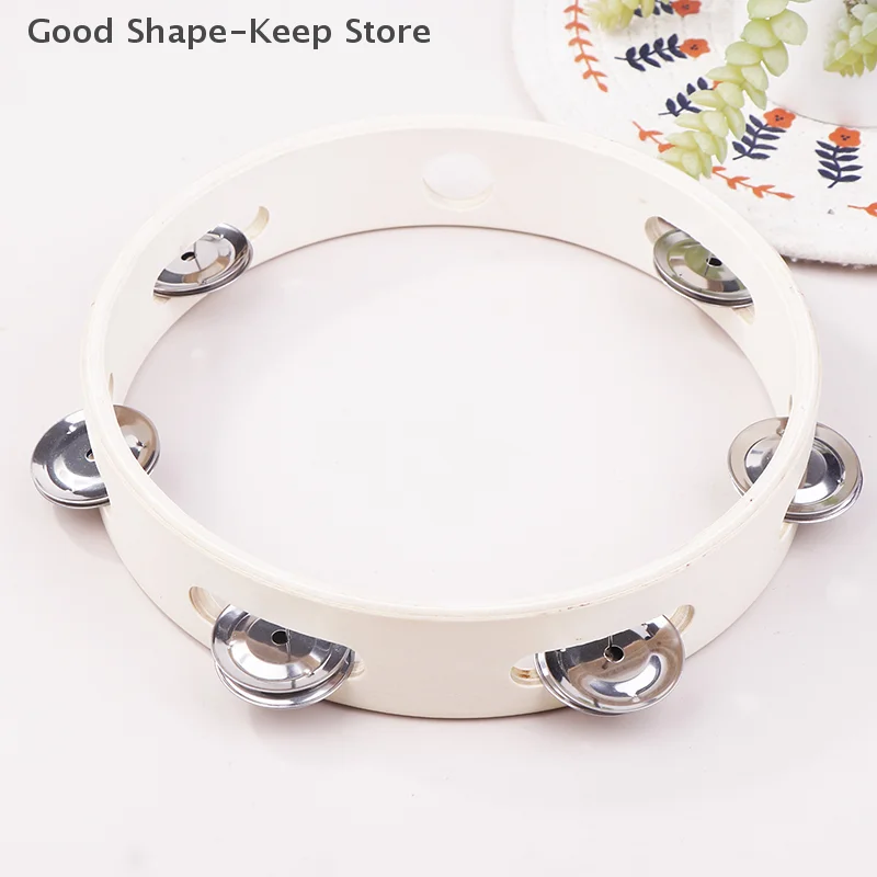 4/6/7/8 Zoll Handtrommeln Lernspielzeug Hand Holz Headless Tamburin Percussion Orff Musikinstrumente für Kinder