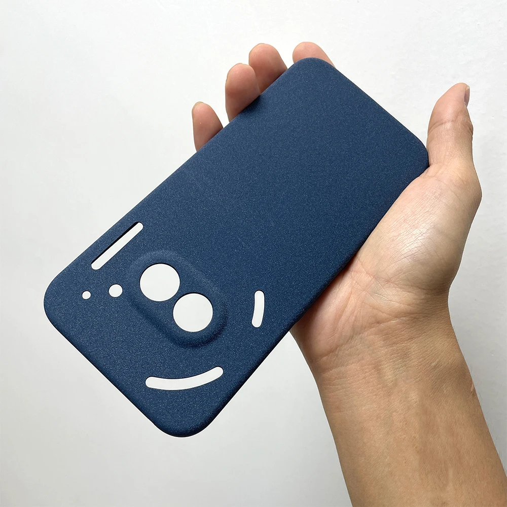 Für Nothing Phone 3A Pro 2A Plus 3A 2A Hülle, ausgehöhlte, sandmatte, weiche, vollständig schützende, sturzsichere, anti-fingerabdruckfeste Schutzhülle