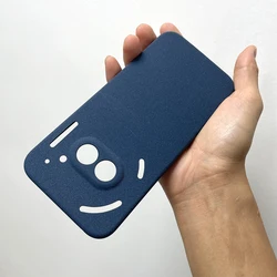 for Nothing Phone 3A Pro 2A Plus 3A 2A Case Hollow Out Sand Matte Soft Full Protect Anti-fall Anti-fingerprint Cover Shell Funda