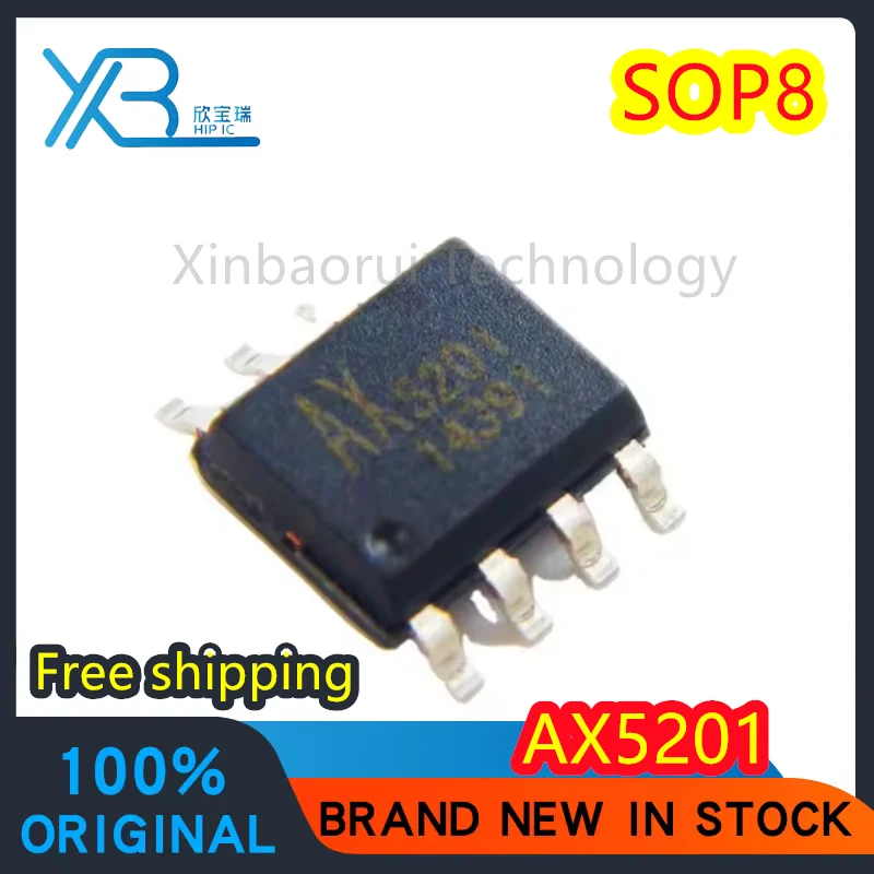 

（10/50PCS）AX5201ESA AX5201 SOP-8 boost chip IC 100% brand new and original electronics in stock Free shipping