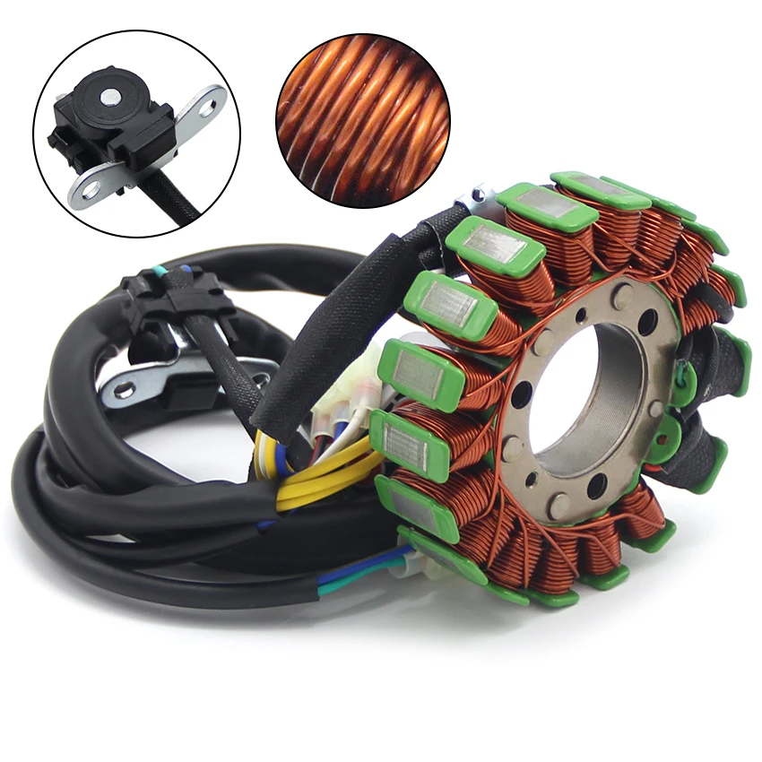 Motorcycle Generator Stator Coil Comp For Honda ATV TRX450R Sportrax 450 R 2004-2005 OEM:31120-HP1-003  High Quality Accessories - view 2