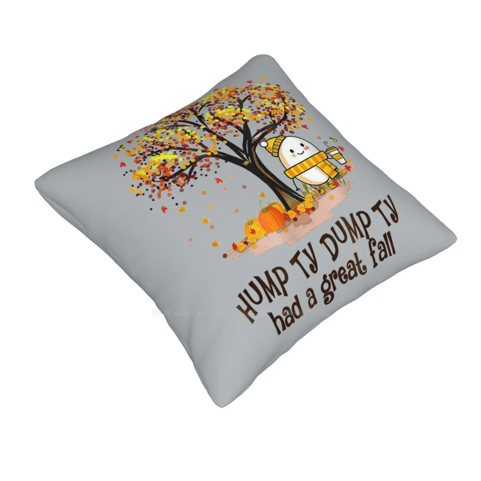 Humpty Dumpty Had A Great Fall Home Sofa Car Cushion Cover Pillowcase Humpty Dumpty Had A Great Fall