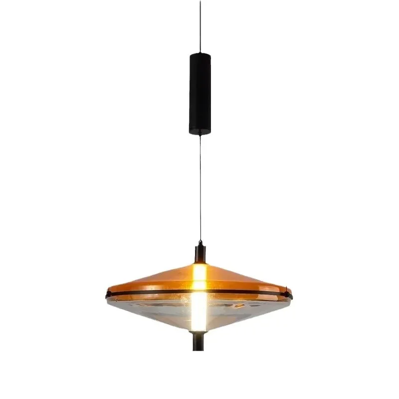 Nordic designer personalized flying saucer chandelier postmodern simple restaurant aisle corridor entrance bar atmosphere