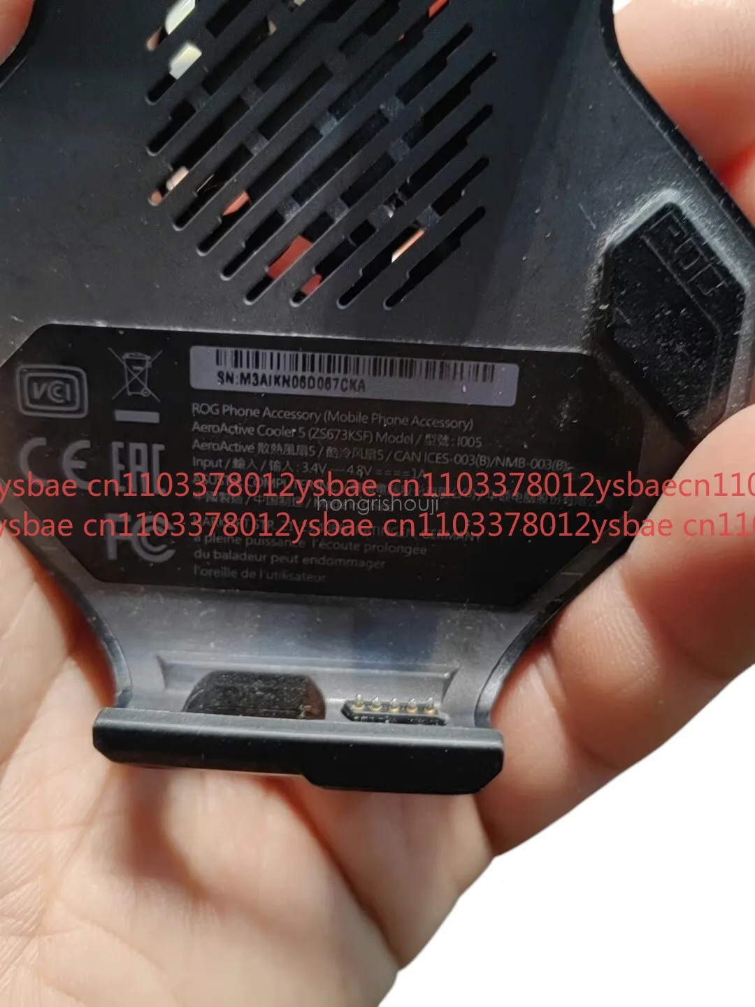 لهاتف Asus ROG 5 مستعمل 95% مبرد AeroActive أصلي جديد #4