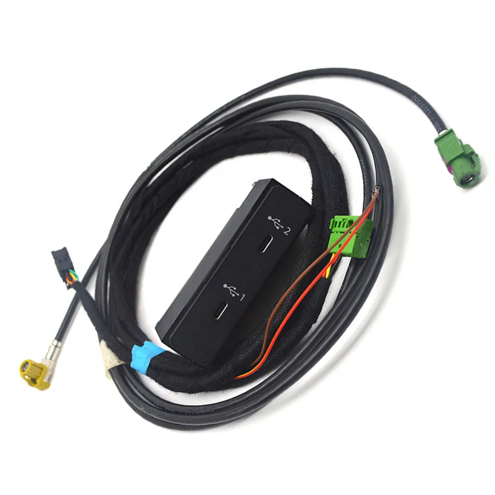 For Carplay Compatible For Q3 Phone Audio for source Adapter with Dual Type C Interface OEM 83A035736A USB Adapter and Power
