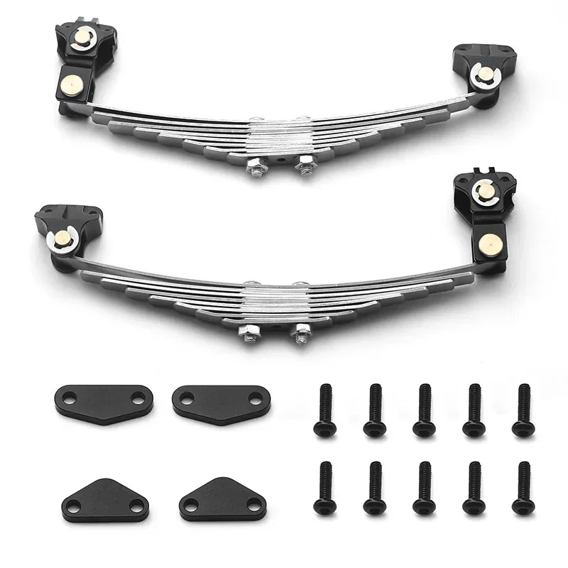 LESU Metal Suspension M2 Leaf Spring Plate Spring Hanger for 1/14 Tamiya RC Dump Truck SCANIA 770S R620 VOLVO BENZ Arocs MAN Car