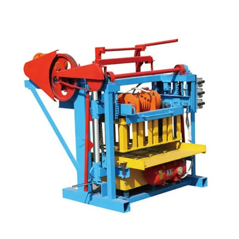 LONTA QMJ4-45 Automatic Block Making Machine Mobile Interlock Hollow Paver Cement Concrete Brick Block Cutting Making Machine