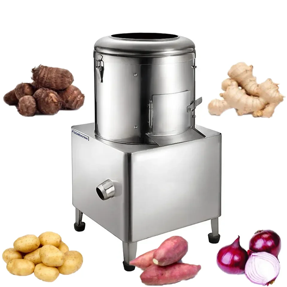 

Automatic Potato Cleaning And Peeling Machine for Sweet Potatoes Fruit And Vegetable Washers Home Kitchen Appliance