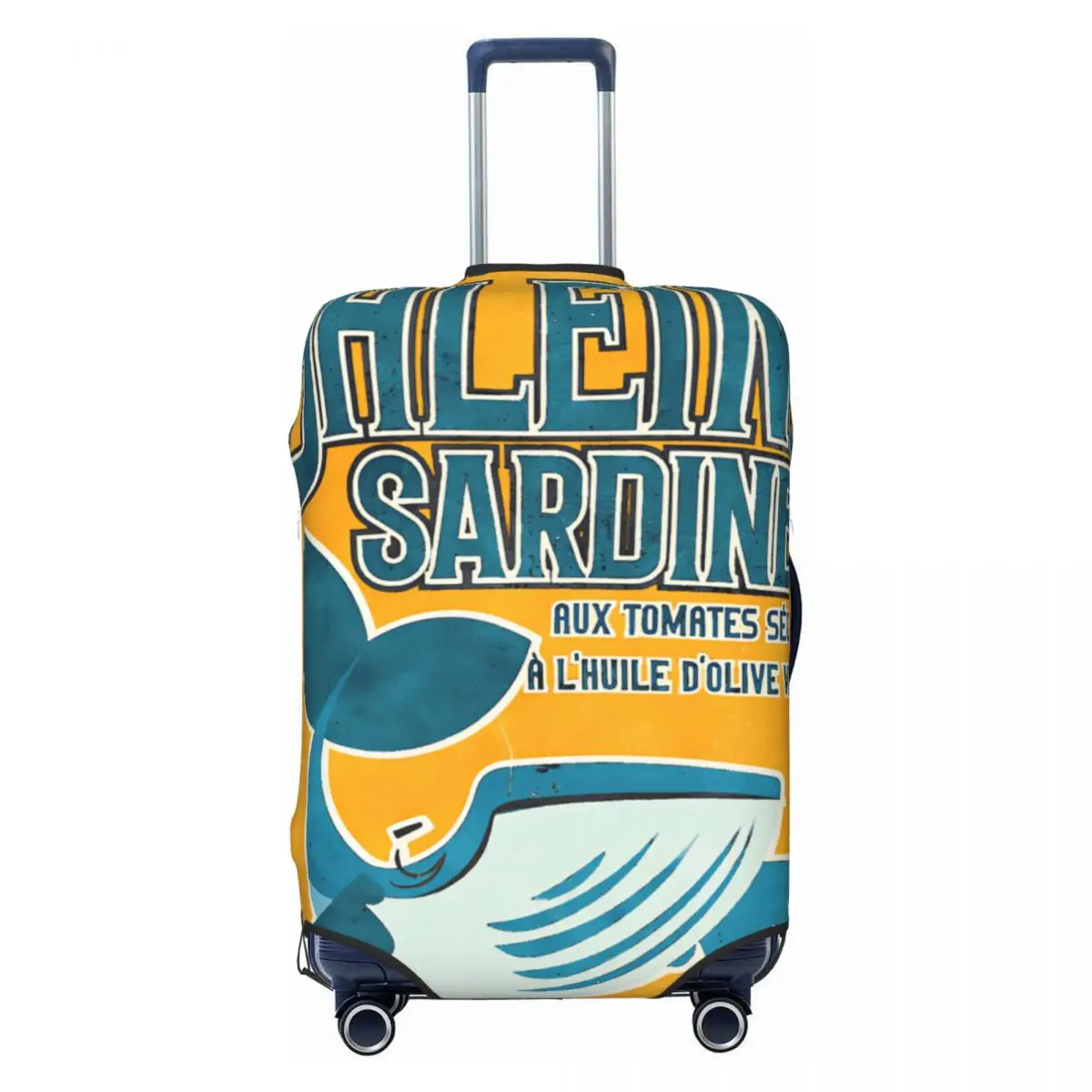 

Чехол для чемодана Baleien Sardines, эластичная защита для путешествий, аксессуары для багажа, праздник