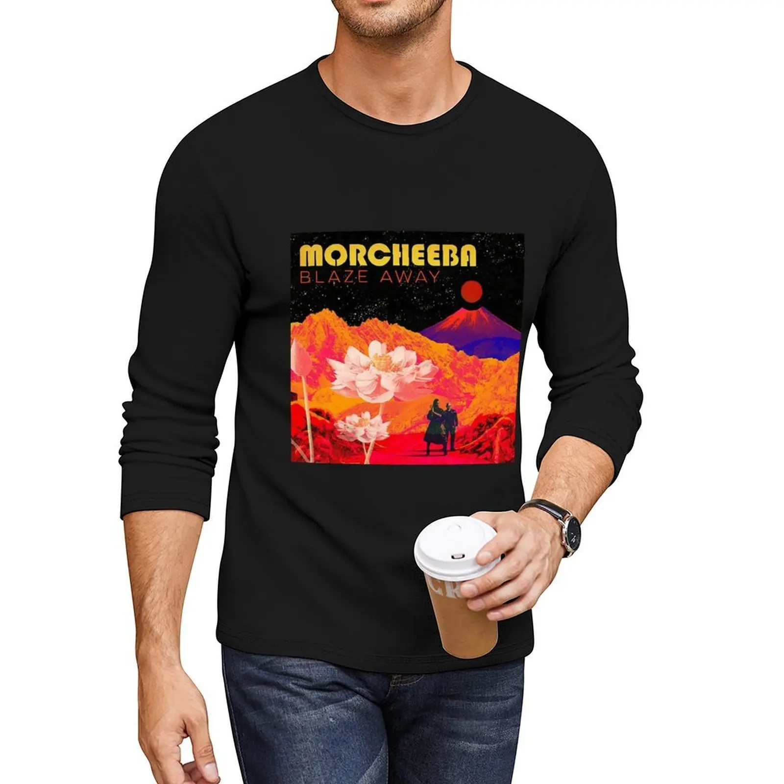 

Morcheeba Blaze Away Long T-Shirt custom t shirts quick drying shirt Tee shirt boys animal print shirt T-shirt men