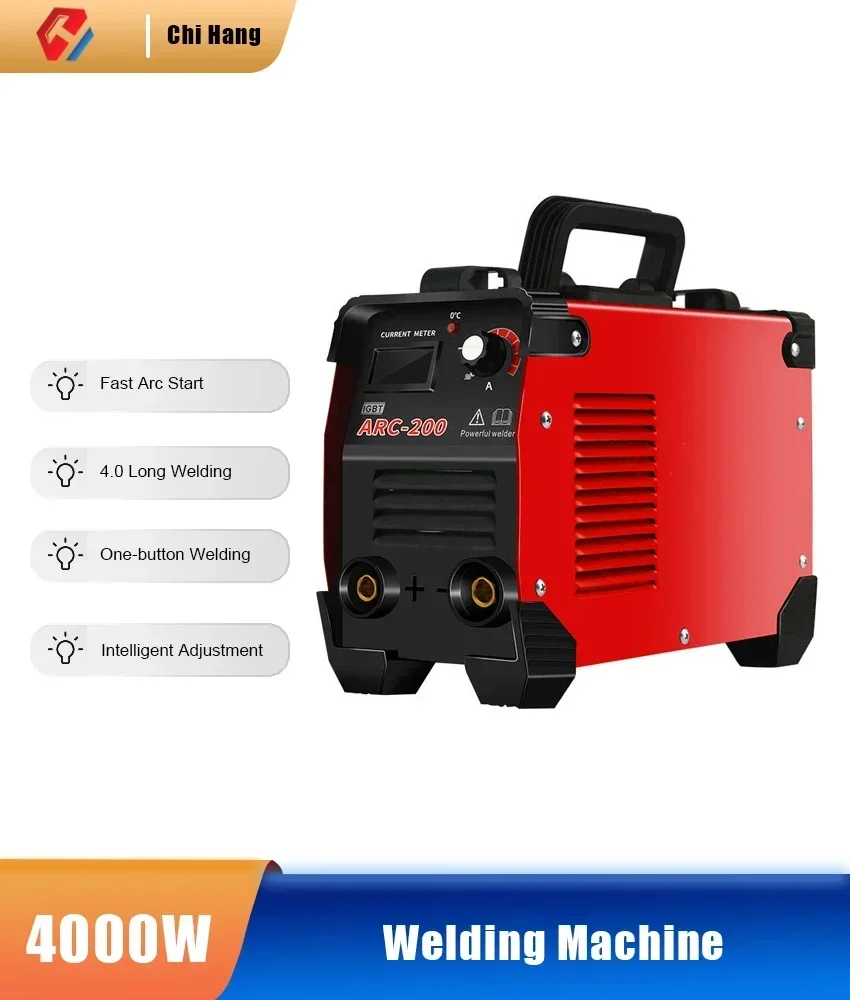 

ARC-200 Electric Welder 110V US Standard Home Small Mini Inverter DC Welder