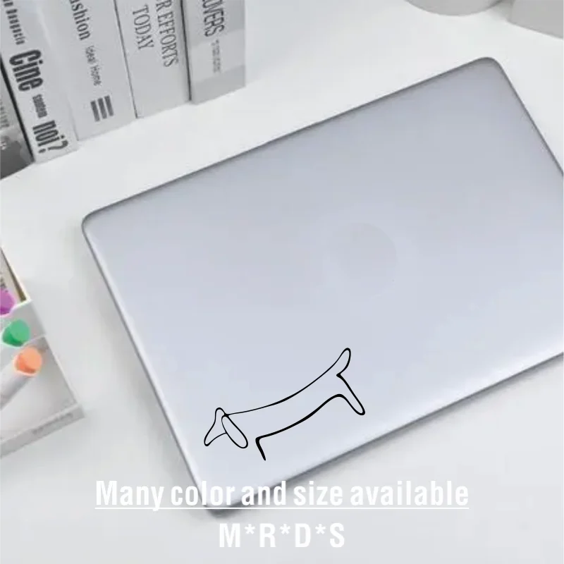 

Dachshund Weiner Dog Vinyl Sticker Picasso Art Love Decals For Car Window Laptop Decoration #215