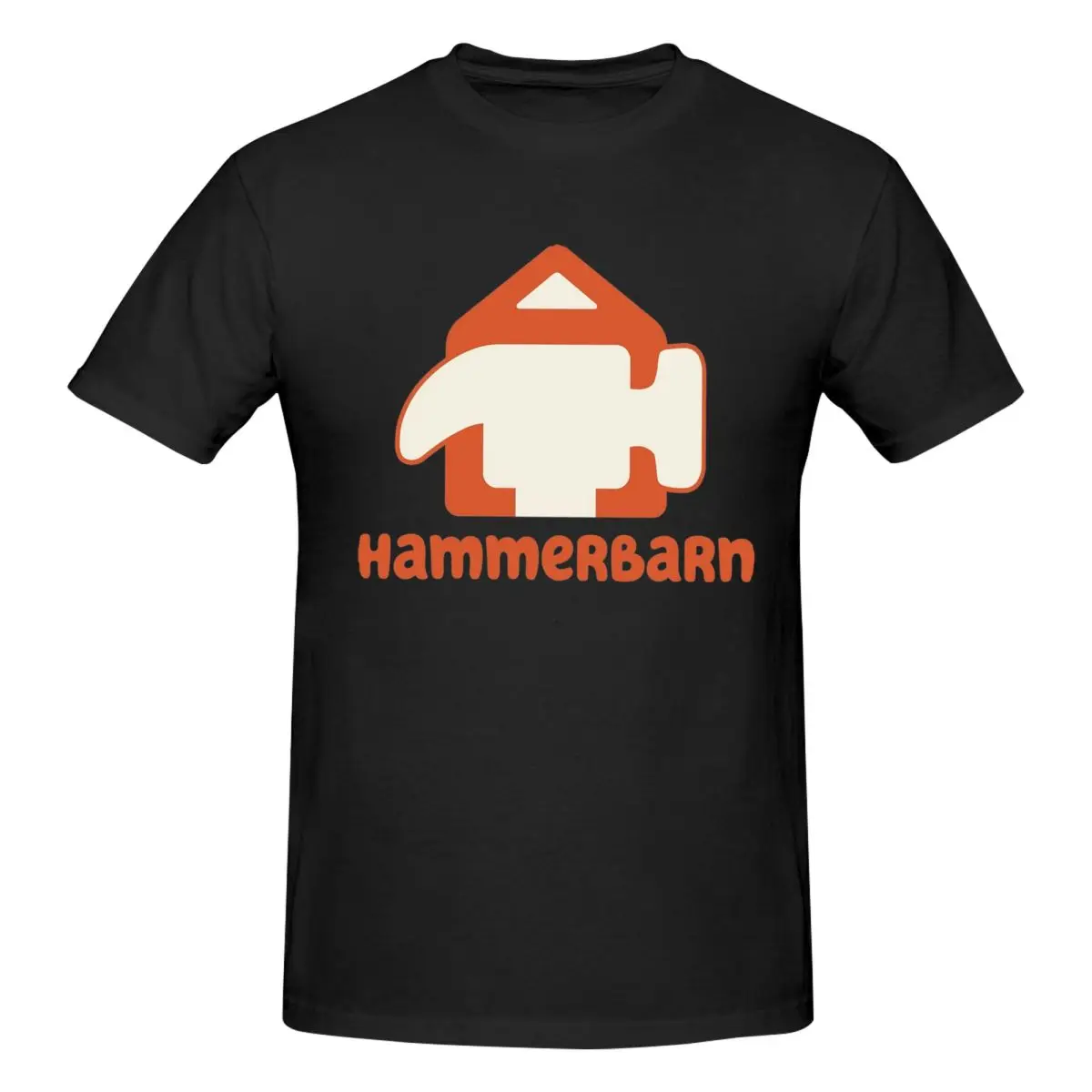 Hammerbarn From Bluey T-Shirt for Men Cotton Oversized T Shirts Men's Short Sleeve O-Neck Summer Clothes Tops S-6XL