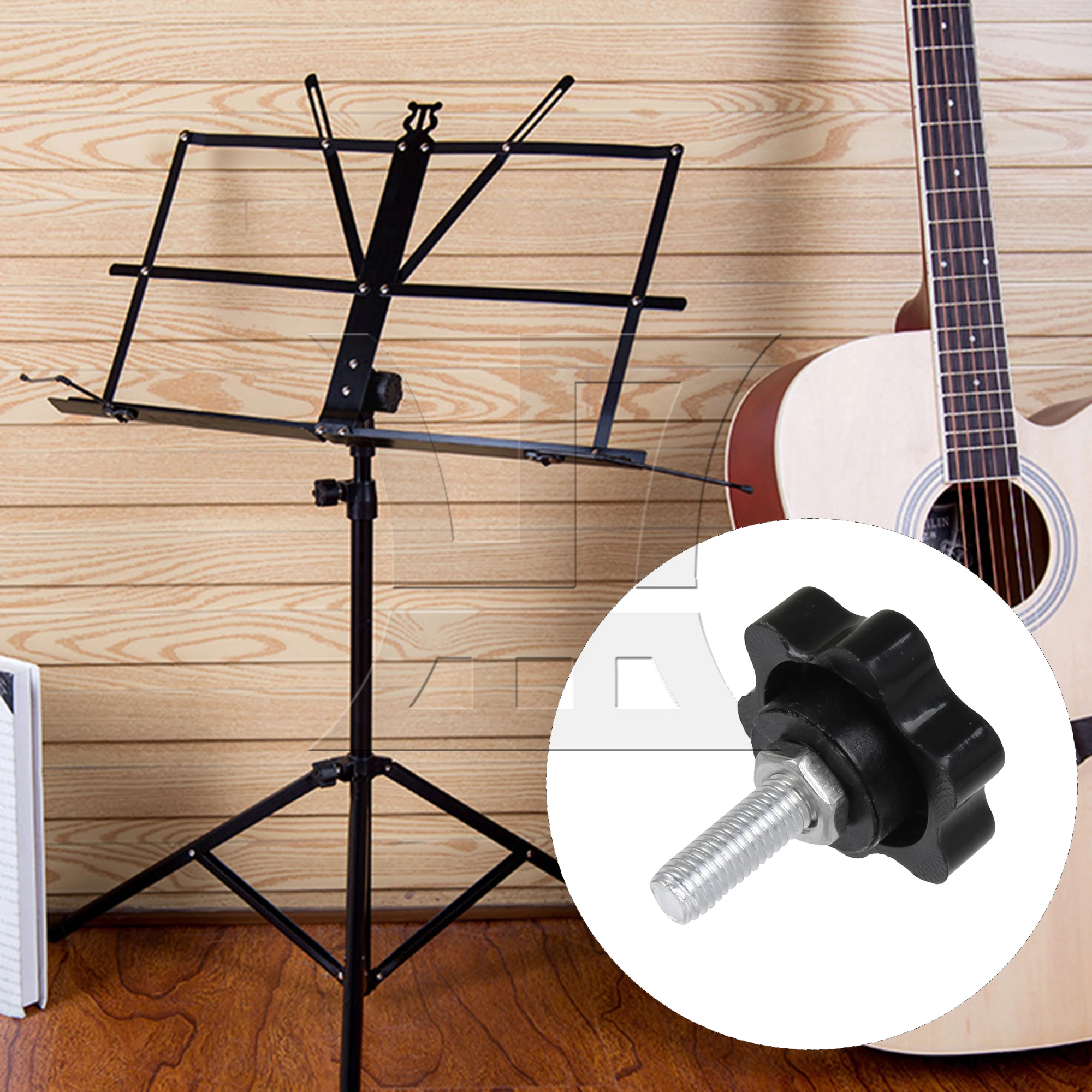 

Черный Монтажный винт для музыкальной подставки, запчасти для прибора