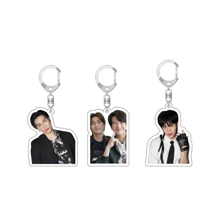 

New Thai drama VP Pete biblebuild BBBuild gift Keychain Cute Acrylic Pendant Key Holder Bags BBBuild keychain