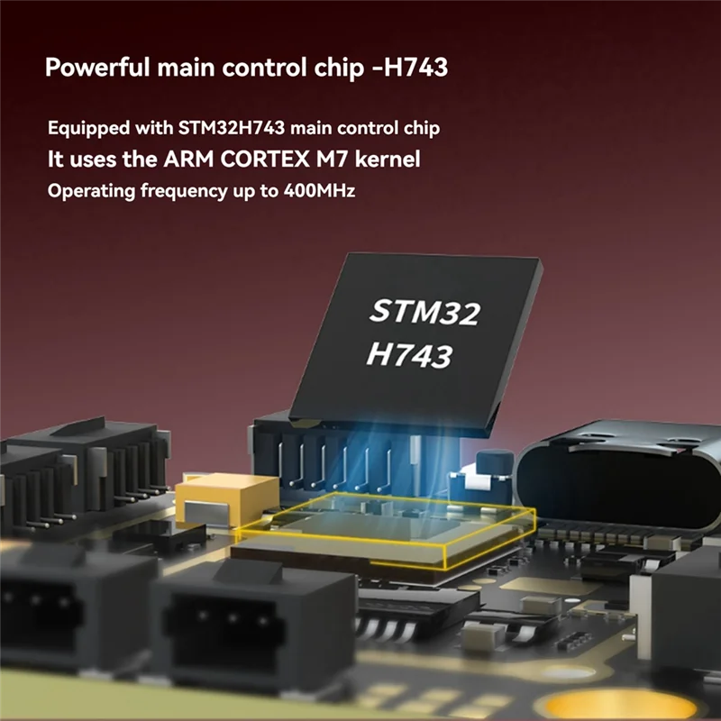 Controlador de vuelo H7 PRO Carcasa de aluminio CNC, 4-12S, BEC multicanal Ideal para drones RC FPV