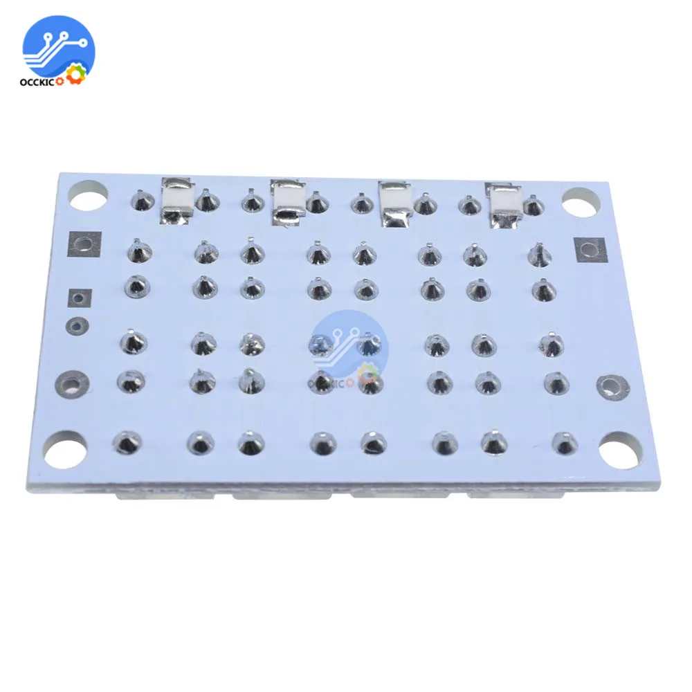 DC 3V-5V 12 LED Super Bright White LED Piranha Board Night LED Lights Lamp Module Board Diy Kit