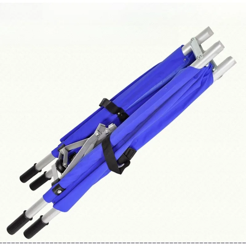 

Stretcher, thickened, aluminum alloy stretcher, stretcher, two-fold folding, portable