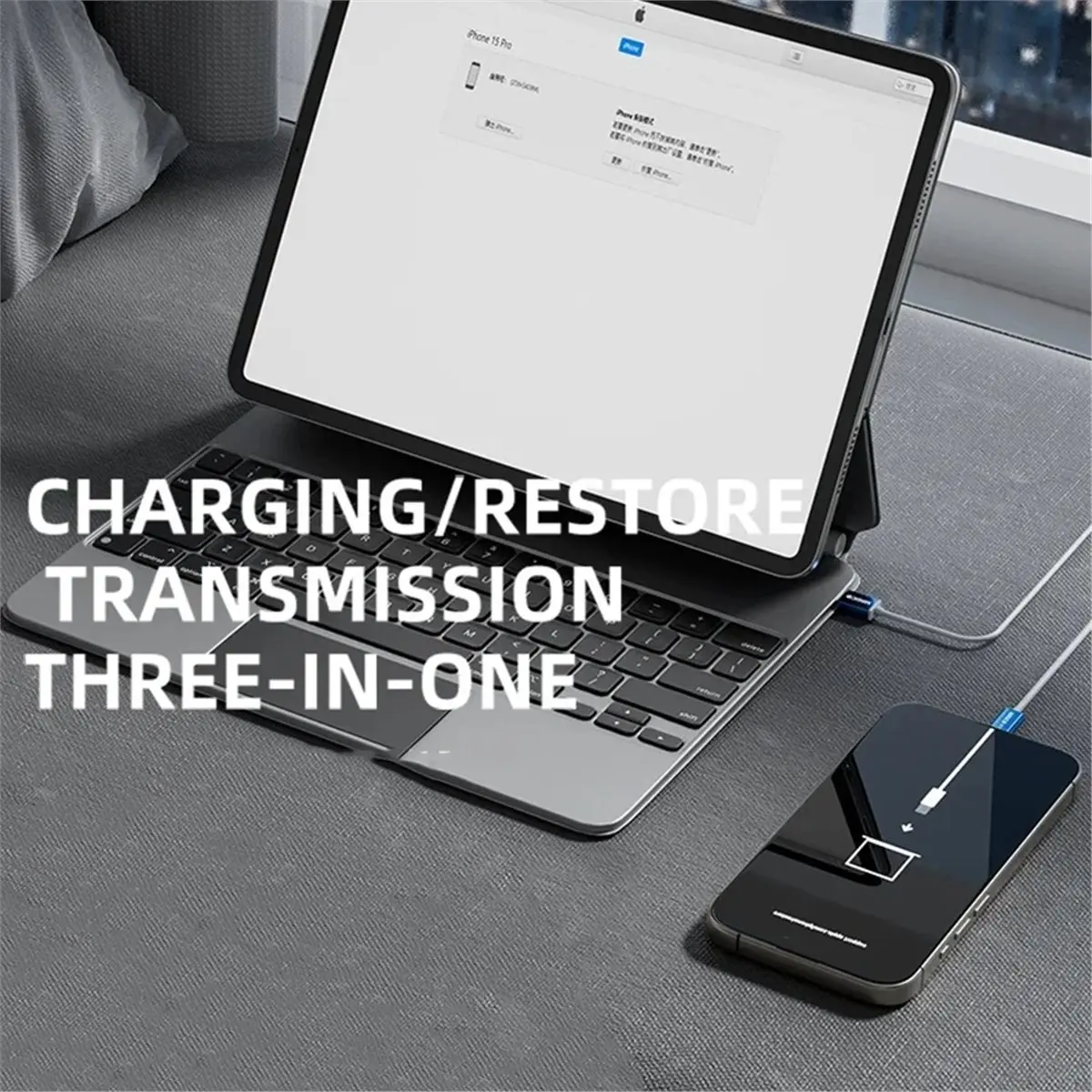 Y60A NEW-P15 Type-C Port Restore Easy Cable for IOS 15/16/17 Quick Startup Go to Recovery Mode Flashing Restoring DFU Mode Cable