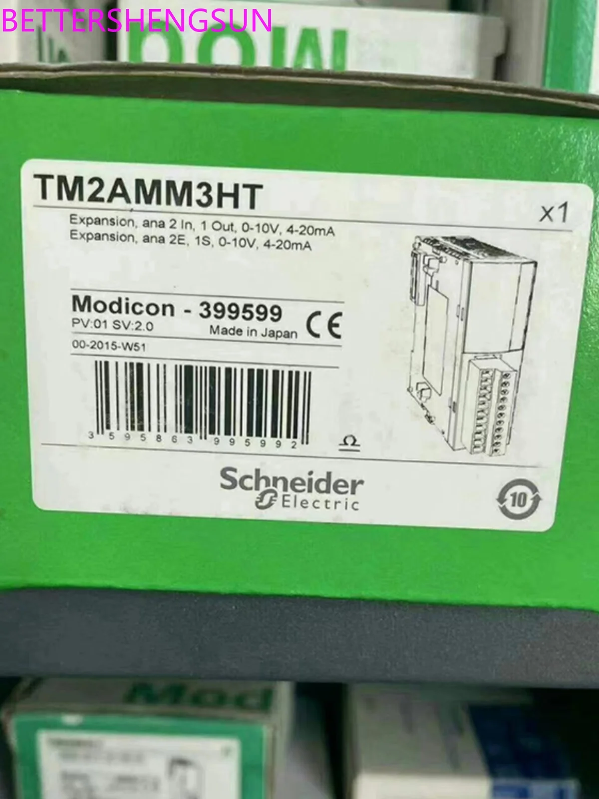 

PLC Analog Input Module Tm2ami2ht/Tm2amm3ht Brand New Original Authentic Product in Stock