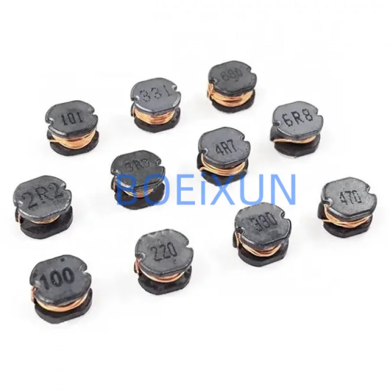 10pcs CD32/43 54 CD75 smd patch indutor de potência 10UH/4.7/100/101/221/331 470 220 indutor de enrolamento