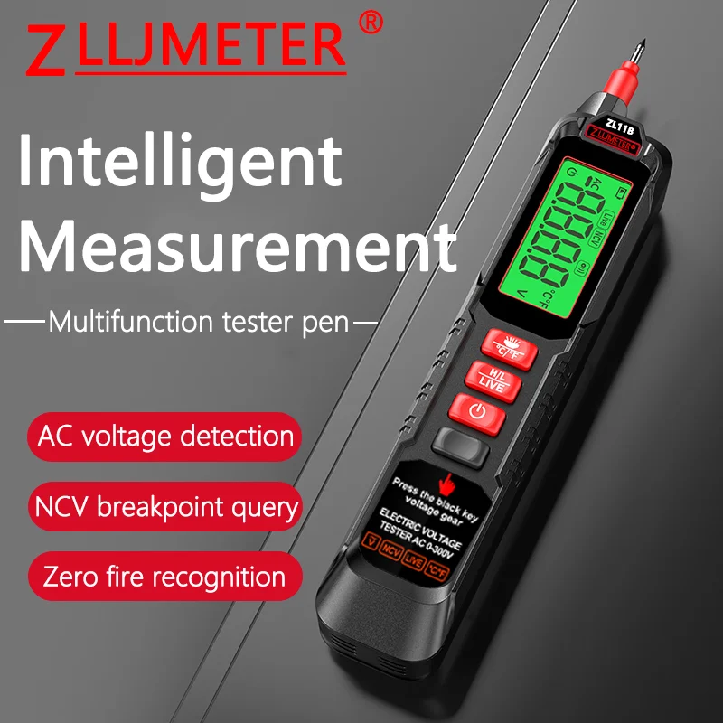 

Induction Teste Pen Highlight Color Light Professional AC Voltage Detection Electrician Screwdriver Testing Tools