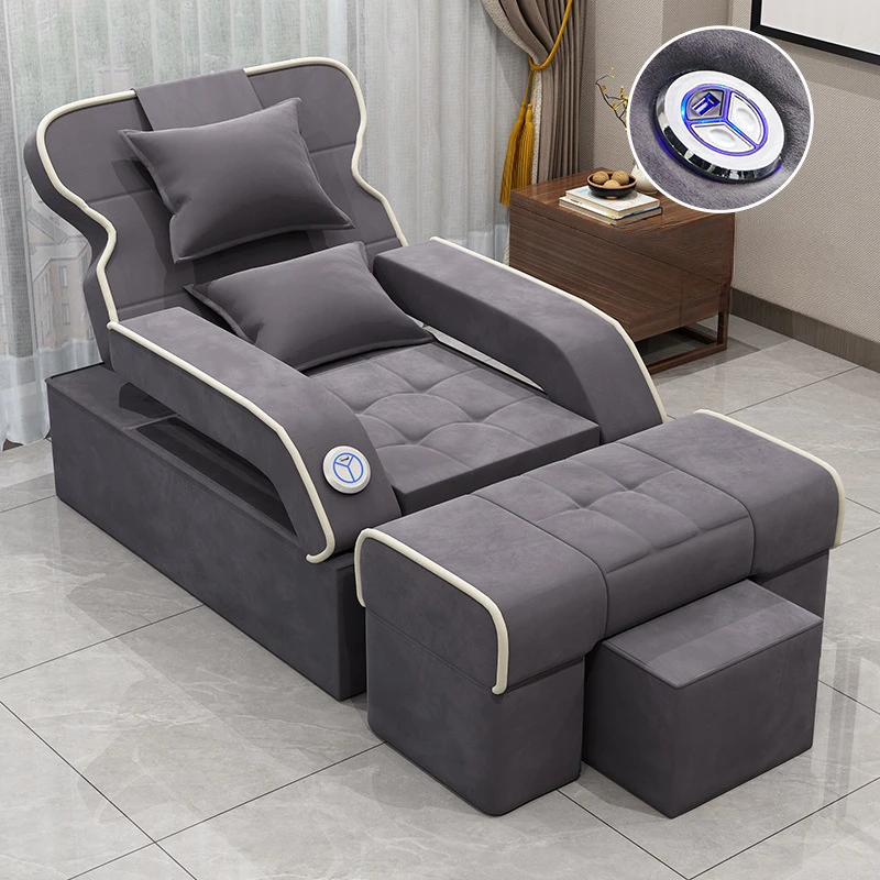 Cosmetic Electric Pedicure Chairs Spa Beauty Couch Manicure Pedicure Chairs Nail Luxury Sillon De Pedicura Salon Furniture CC50