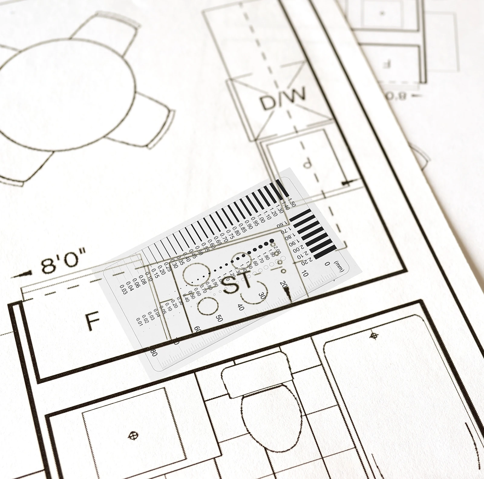 Прозрачный измерительный инструмент для обнаружения дефектов