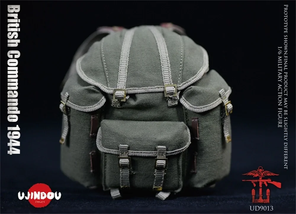 

UJINDOU UD9013 1/6 WWII Series The British Commando Of Year 1944 Bergen Rucksack Backpack Shoulder Bag Strap Accessories
