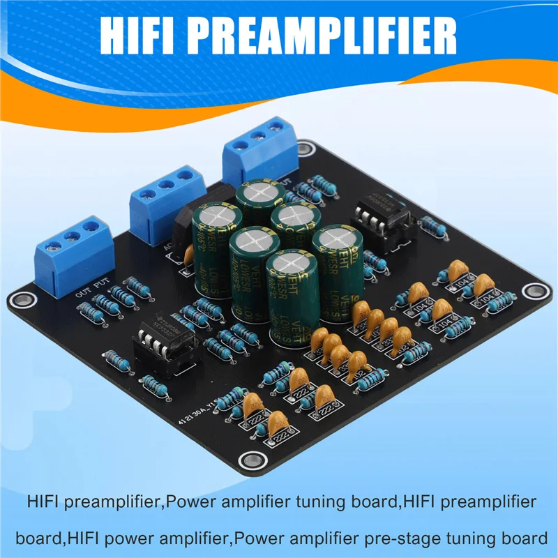 【HOT A69Z!】Hifi Preamplifier Board Hifi Power Amplifier Accessories Power Amplifier Preamp Tuning Board Front Panel