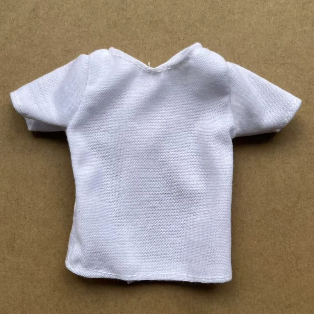 1/6 Male Doll Hoodie T-Shirt Clothes Candy Color Man Doll Shirt Personality Doll Clothing for Soldier Muscle Men Figures