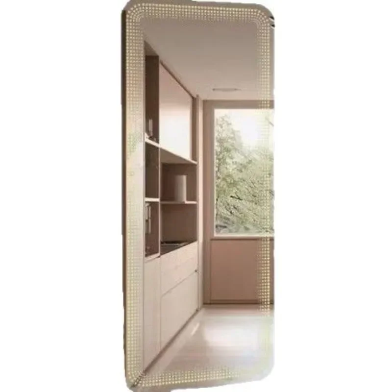 Mirror Large for Salon for Home Elegant Design Premium Quality Handcrafted Easy Installation Modern Style Wall Mounted