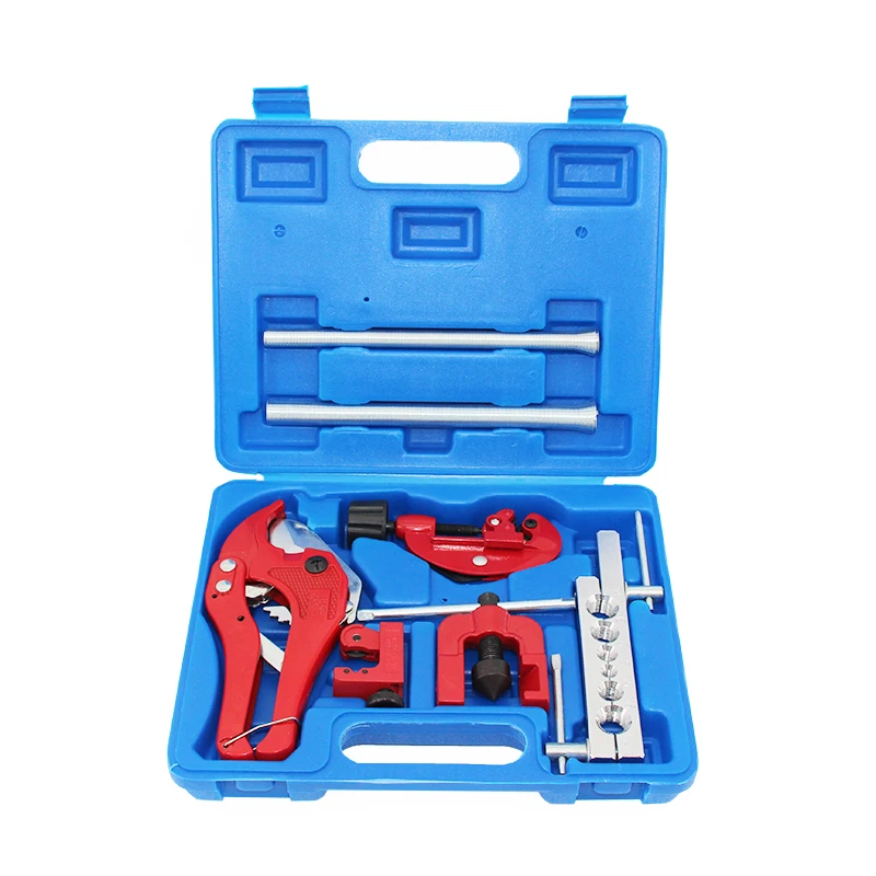 -8013 6-15mm Refrigeration Manual  Pipe  Mouthparts Device Copper Tube Flaring Tool Kit Set