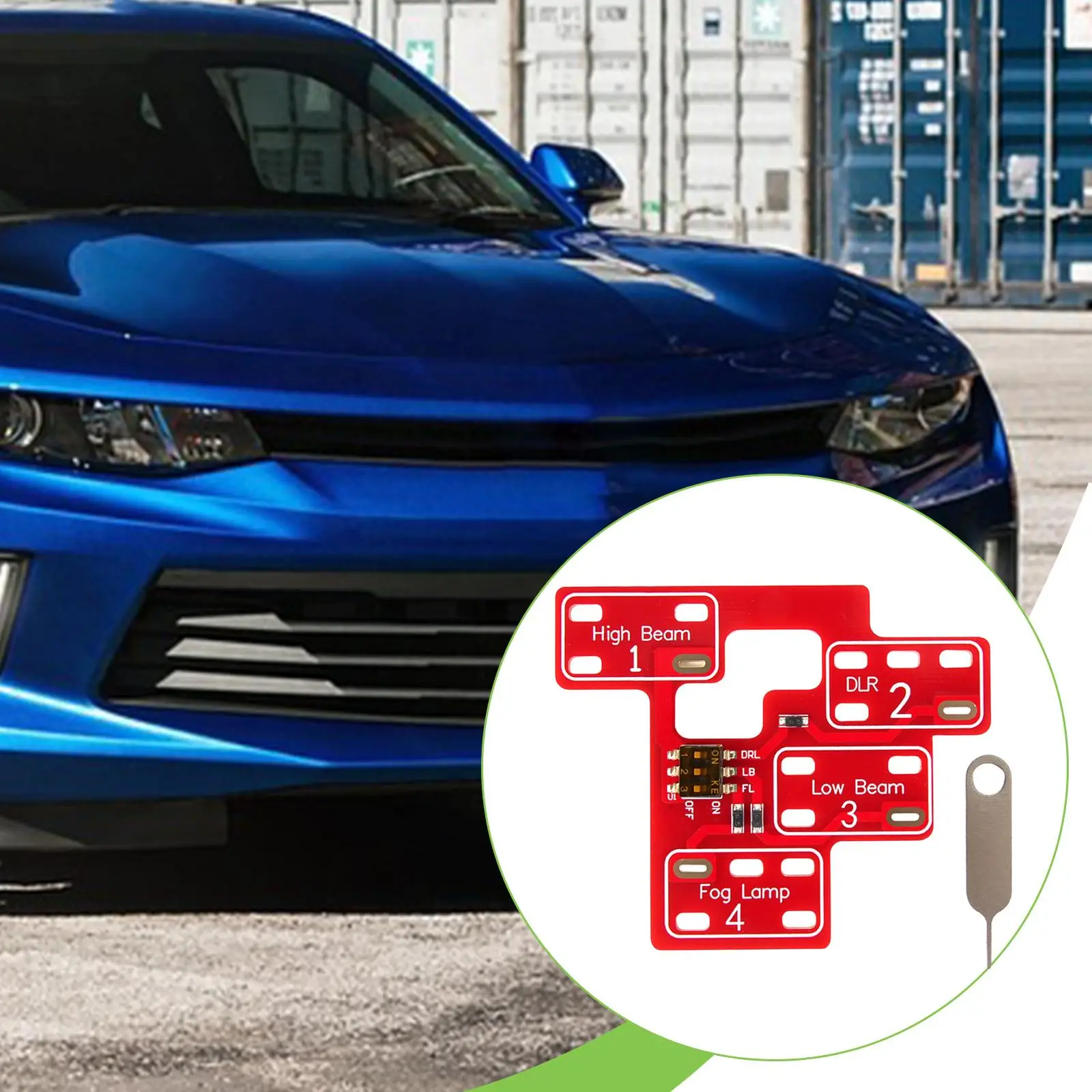 

Lighting Upgrade All Lights Module Red ABS Plug and Play Board for Chevrolet Silverado 2500 Headlights