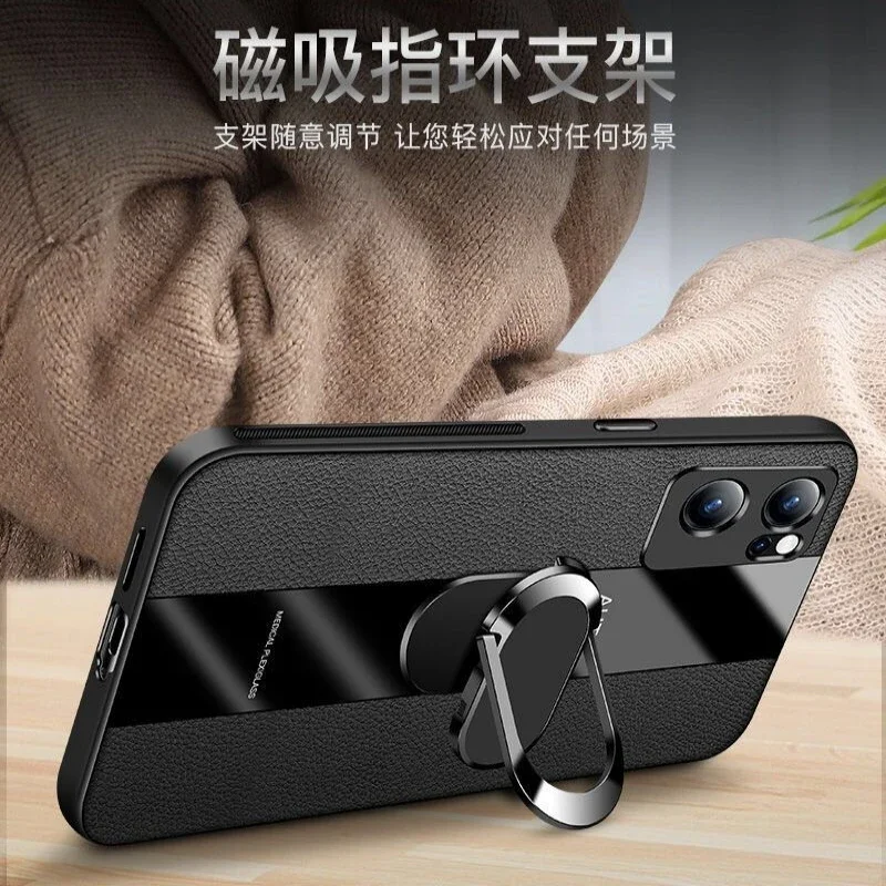 Magnetic Stand Holder Case For OnePlus Nord CE 2 CE2 Lite 5G N20 Luxury Leather Cover For One Plus Nord C E 2 2Lite N 20 Bumper